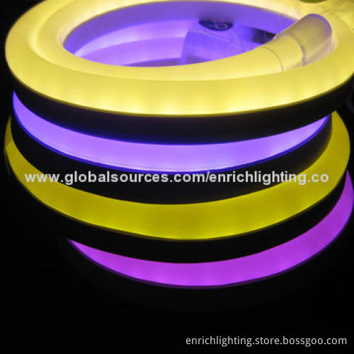 50m/Roll LED Neon Flex Lights, Dimensions 16 x 28mm, 220/110V AC Voltage, IP65New